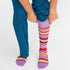Stripes Purple - Medical Compression Socks