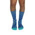 Polka Dots Navy + Teal Diabetic Socks