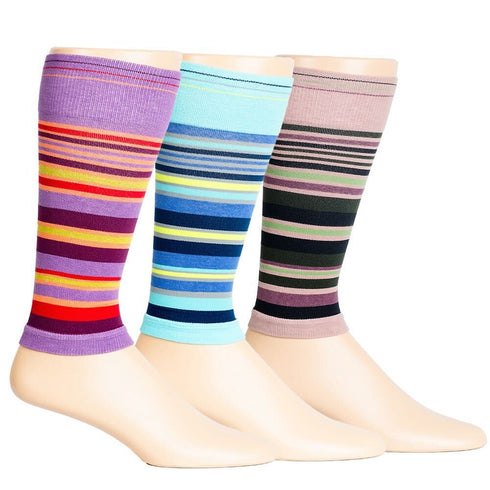 3 Pack - Compression Socks - Stripe/Sleeve