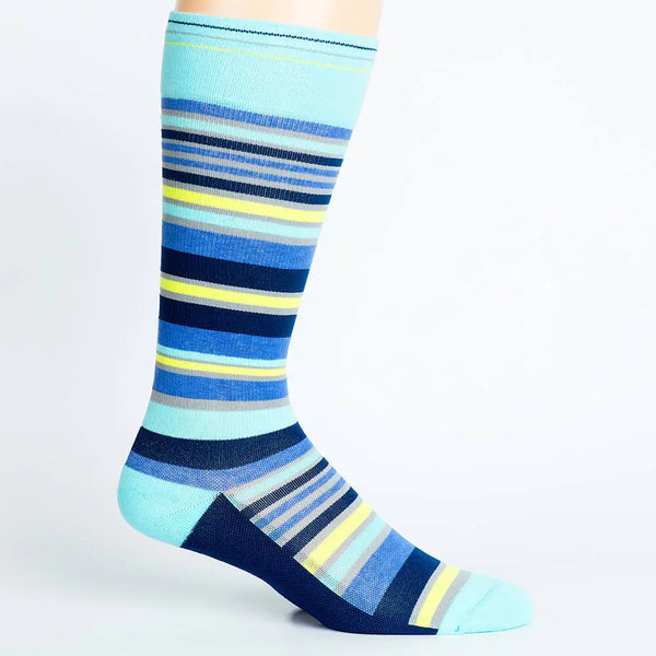 Stripes Navy - Medical Compression Socks