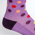 3 Pack - Compression Socks - Purple + Orange/Knee-High