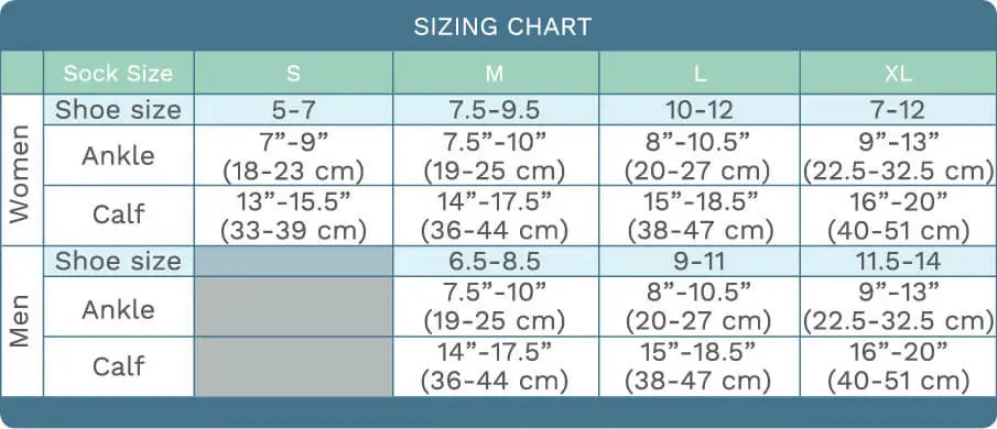 Sizing Chart