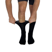 Solid Black Diabetic Socks thumbnail 4
