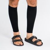 Solid Black Cotton SLEEVES - Medical Compression Sleeves thumbnail 2