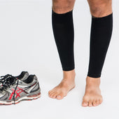 Solid Black Cotton SLEEVES - Medical Compression Sleeves thumbnail 3